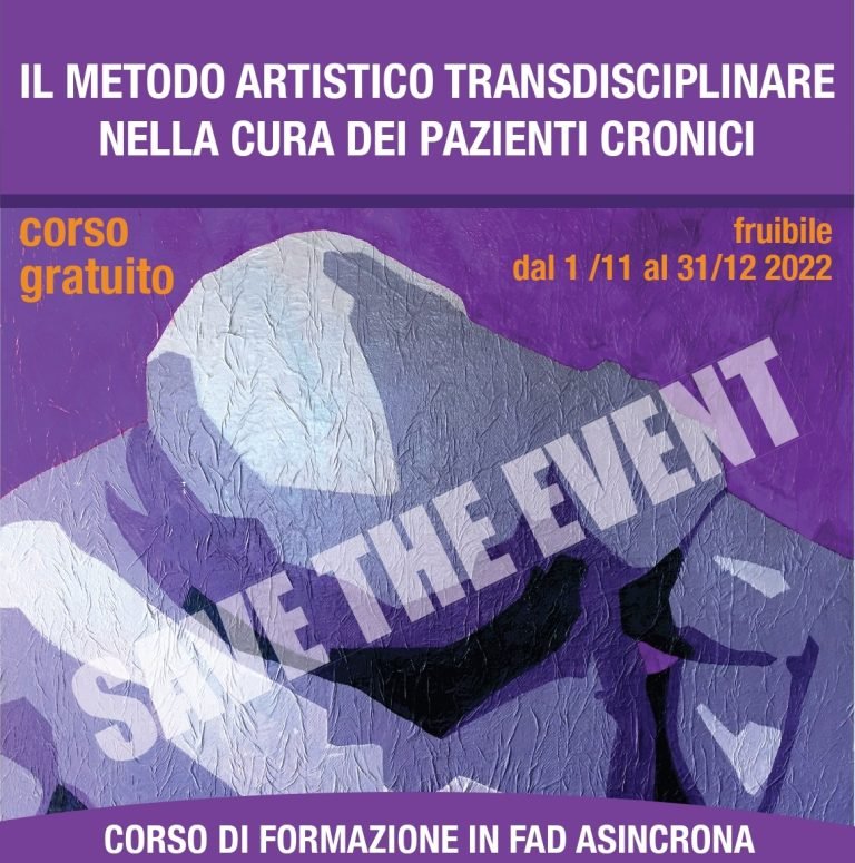 FAD ECM GRATIS: L’arte che cura. Il metodo artistico transdisciplinare nella cura dei pazienti cronici. FAD asincrona con 10 crediti ECM