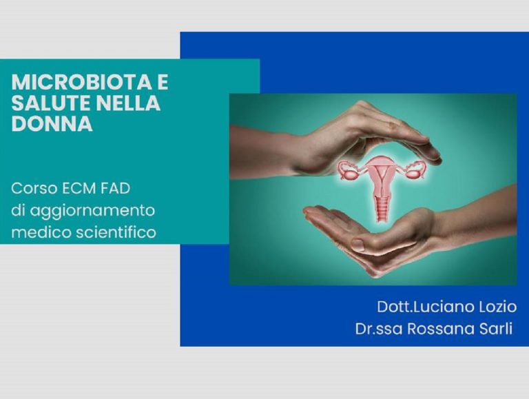 Corso gratuito con crediti ECM : microbiota e salute nella donna