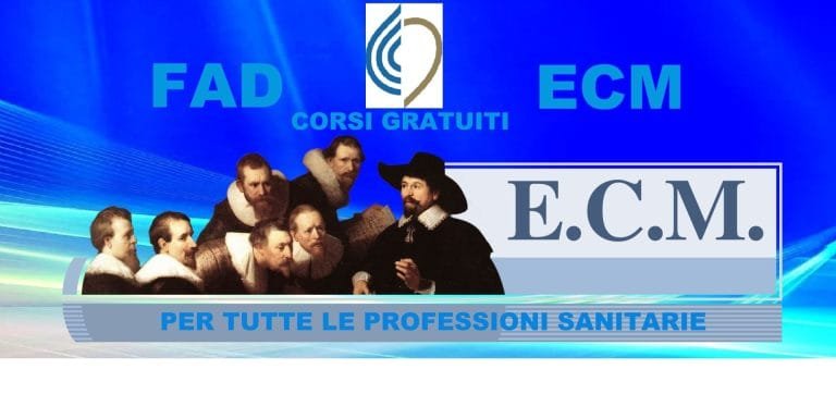 CORSI ECM GRATIS PER TUTTE LE PROFESSIONI SANITARIE