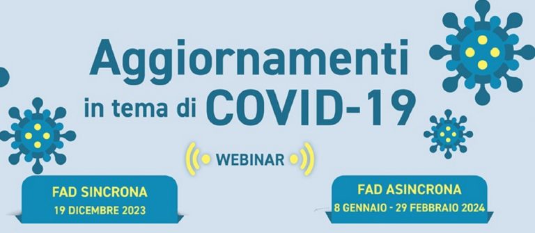 FAD ECM gratuita – Aggiornamenti in tema di COVID-19