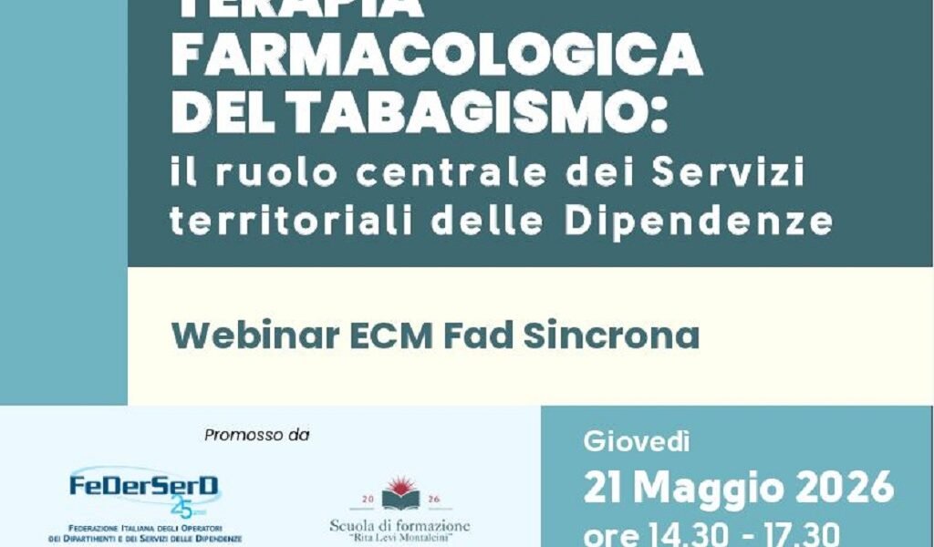 Webinar ECM gratuito per medico Terapia farmacologica del tabagismo