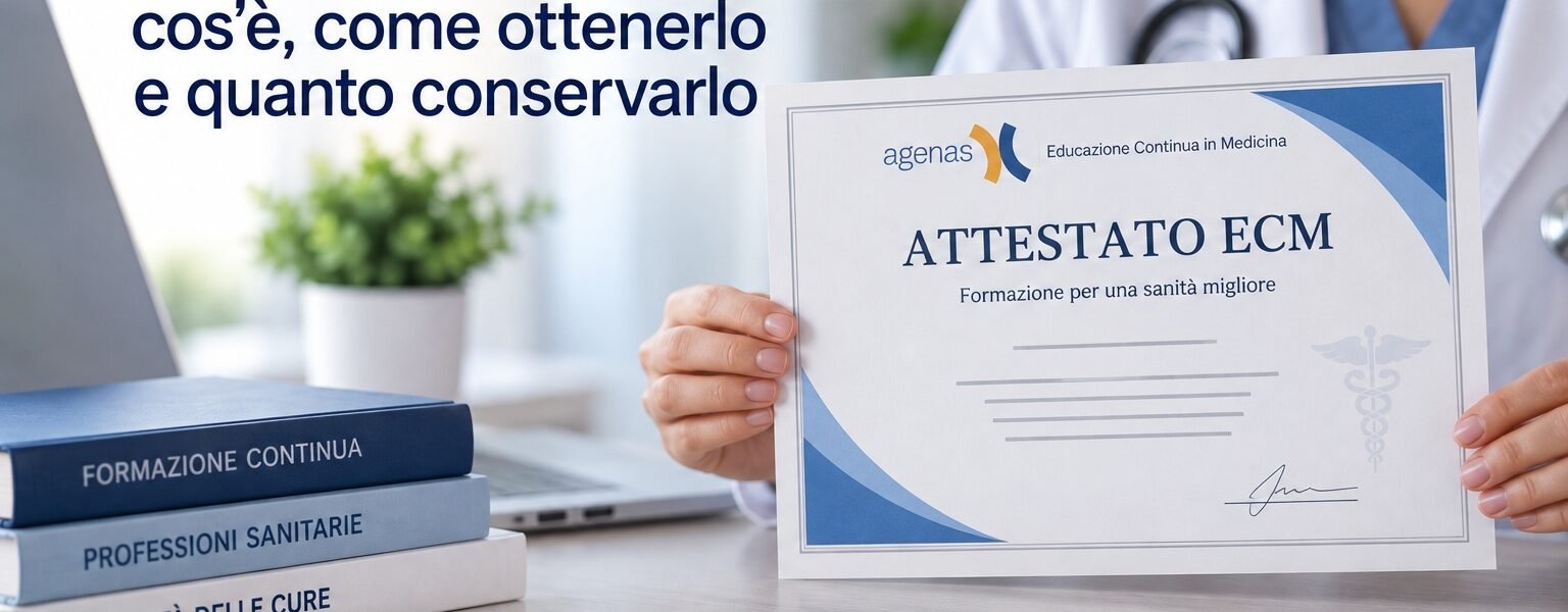 attestato ECM