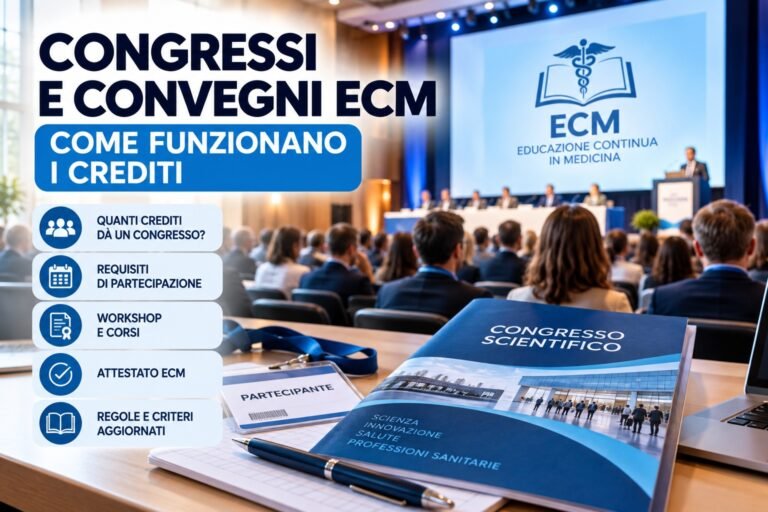 Congressi e convegni ECM: come funzionano i crediti