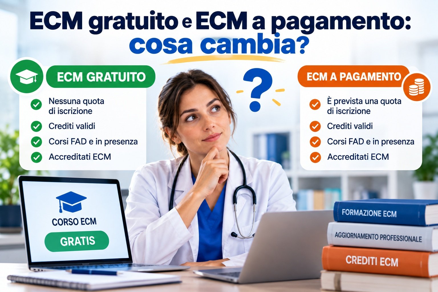 ECM gratuito e a pagamento