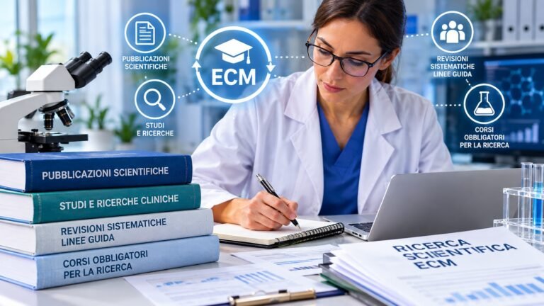 Ricerca scientifica e crediti ECM: quali attività possono essere riconosciute